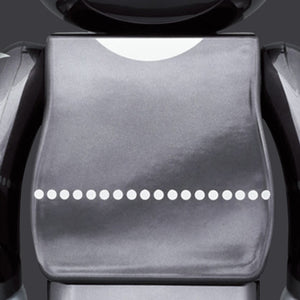 BEARBRICK 100% 400% KISS THE STARCHILD CHROME