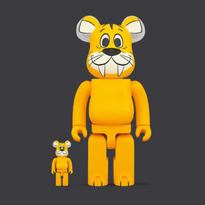 BEARBRICK 400% THE FLINTSTONES BABY PUSS