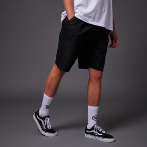 Canvas Easy Carpenter Shorts Black