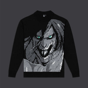 Attack Titan Sweater Black