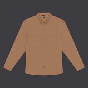 Cotton Ripstop Shirt Beige