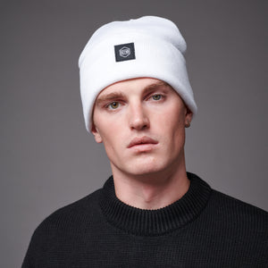 Beanieclava Beanie White