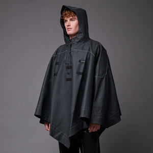 Tactical Reflective Cape Black