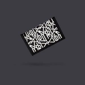 DLYNR Reflective Monogram Wallet Black