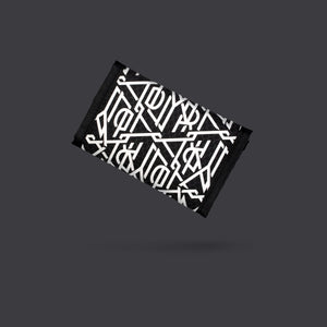 DLYNR Reflective Monogram Wallet Black