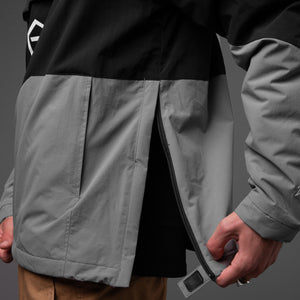 Anorak Jacket Black & White