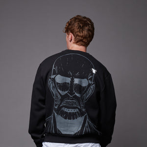 Colossal Titan Crewneck Black