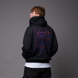 Dolly Noire / Asus Rog Multiplayer Sci-fi Hoodie Black