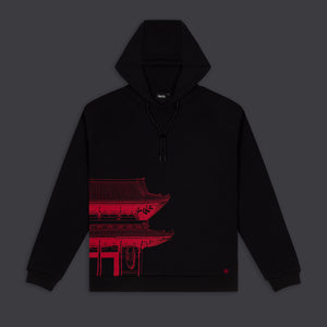 BENCH Tokyo Over Hoodie Magenta