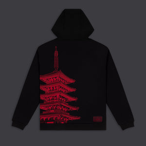 BENCH Tokyo Over Hoodie Magenta