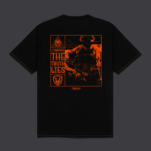 The Truth Lies Tee Black