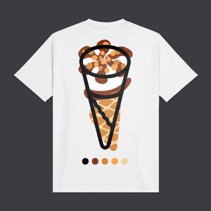 MAMBO Cono Tee White