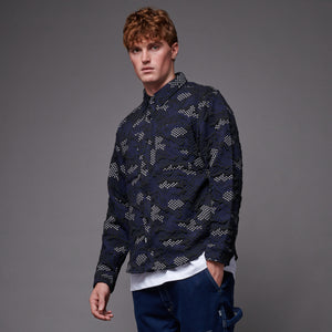 Digital Camo Shirt Black