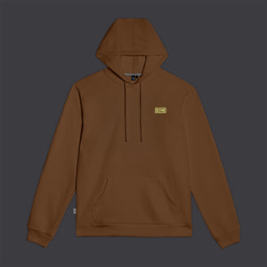 Logo Back Hoodie Brown