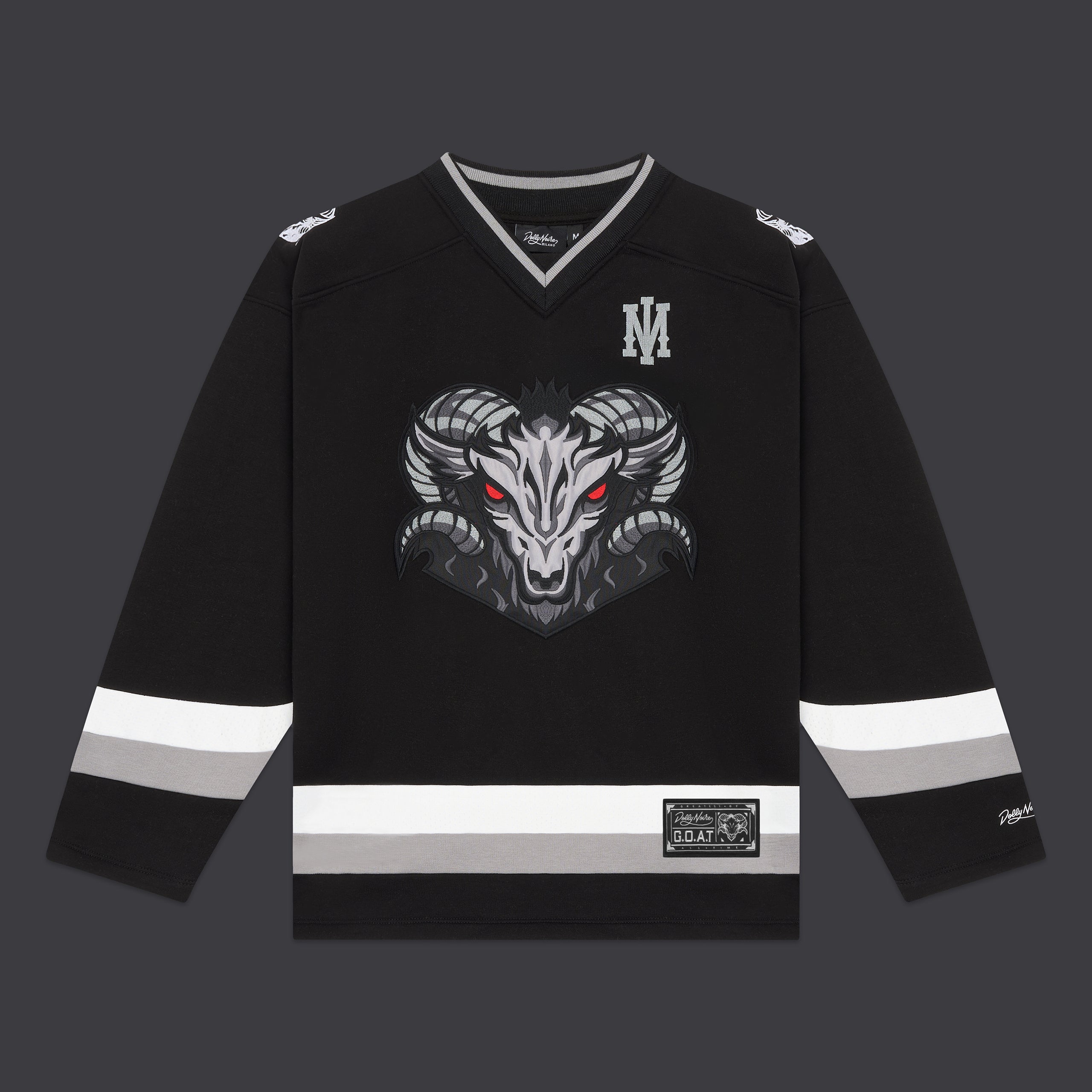 GOAT Hockey Crewneck Black
