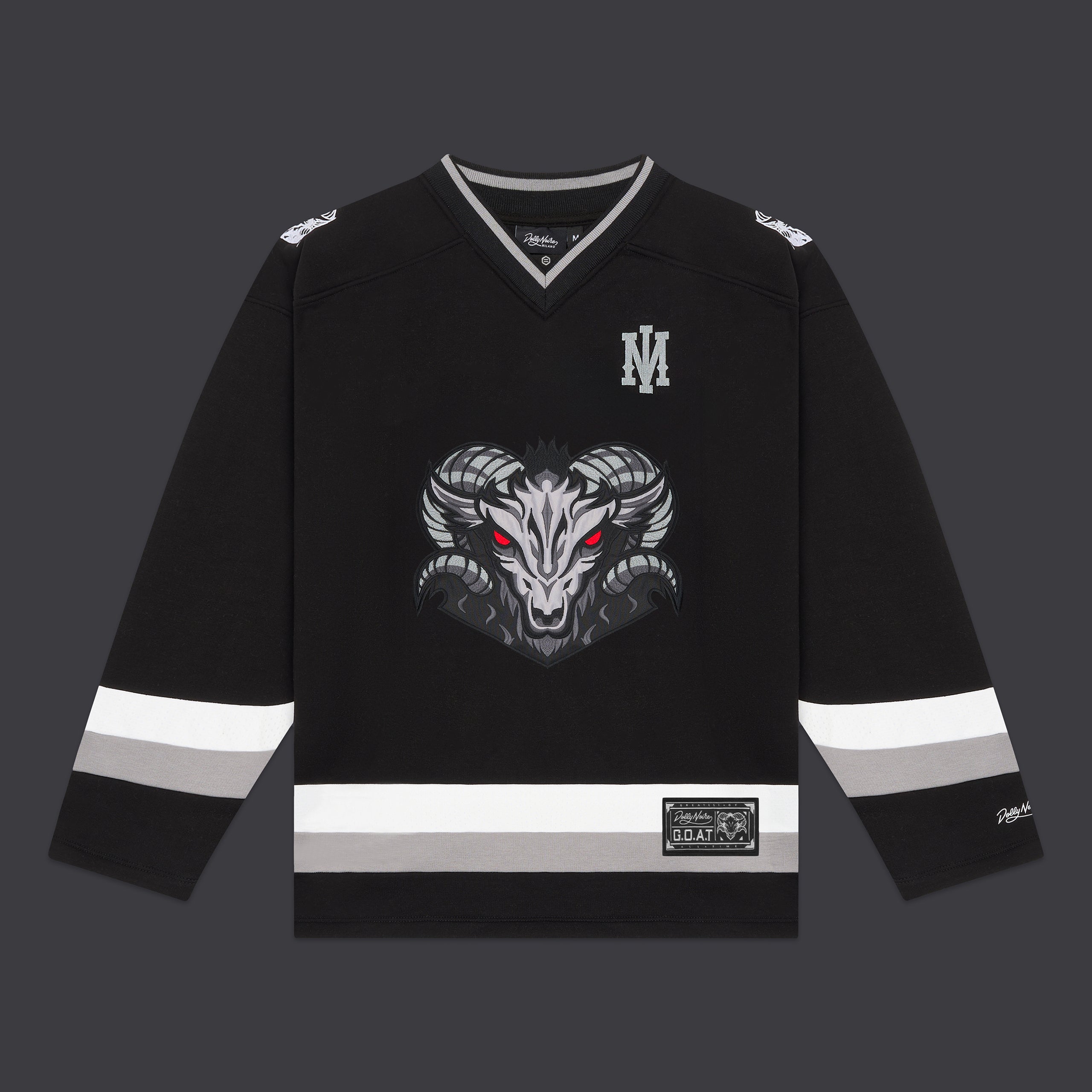 【HOCKEY】 RAGLAN CREW BLACK BEPSS25TP33_03_BLK_1200x1200.