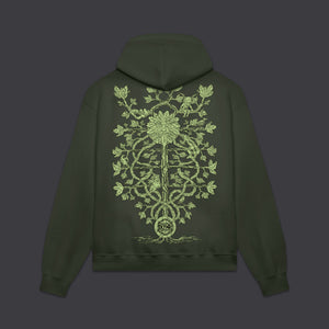The Green Man Hoodie Forest Night