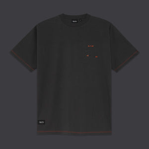 Cerberus Over Kimono Tee Grey