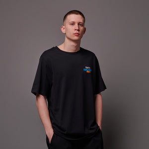 Sci-fi Eagle Poster Tee Black
