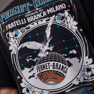 Sci-fi Eagle Poster Tee Black