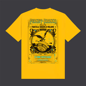 Sci-fi Eagle Poster Tee Yellow