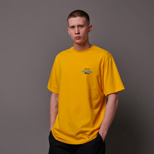 Sci-fi Eagle Poster Tee Yellow