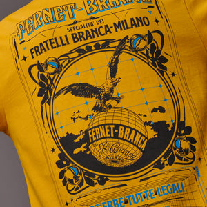 Sci-fi Eagle Poster Tee Yellow