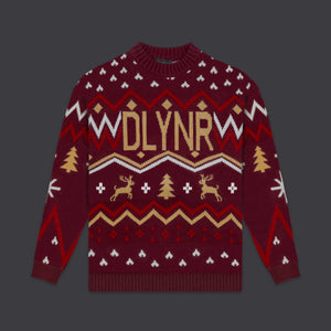 Christmas Sweater Bordeaux