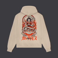 Cyber Kaeru Nyobo Hoodie Beige