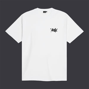 DLYNR Brushstroke Tee White