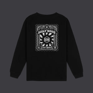 DLYNR Stamp Long Sleeves Tee Black
