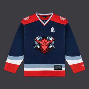 GOAT Hockey Crewneck Midnight Blue