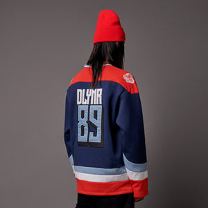 GOAT Hockey Crewneck Midnight Blue