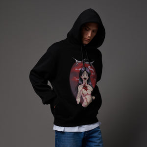 Kuchisake-Onna Japan Tour Hoodie Black