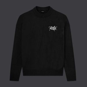 LB Stamp Sweater Black