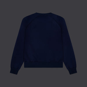 Mesh Crewneck Midnight Blue