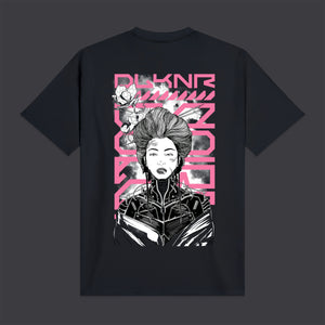 Metal Gheisha Tee Grey