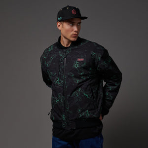Rayquaza Pattern Bomber Black