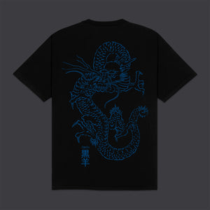 Tatsu Tee Black / Blue