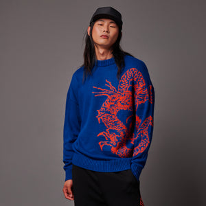 Tatsu Sweater Blue