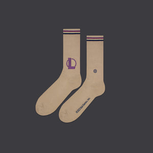 LOL Socks Beige