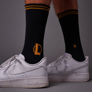 LOL Socks Black
