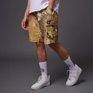 Desert Chemical Cargo Shorts Beige