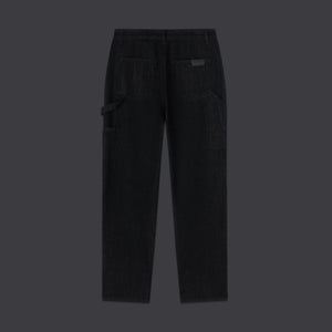 Denim Carpenter Pants Black