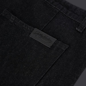 Denim Carpenter Pants Black