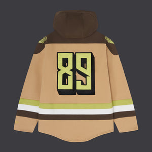 GOAT Hockey Hoodie Beige