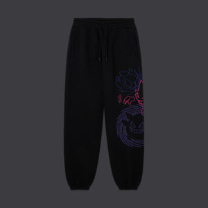 Gastly Evolution Sweatpants Black