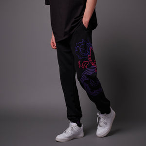 Gastly Evolution Sweatpants Black