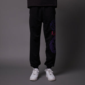 Gastly Evolution Sweatpants Black