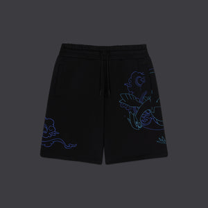 Lugia Sweatshorts Black